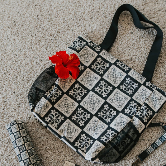 Holoholo Bag (Beige Quilt)