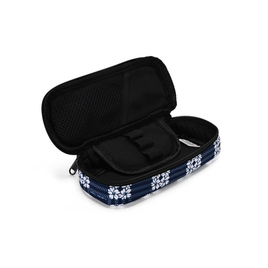 puakenikeni lei pencil pouch from Puakenikeni Designs - inside view