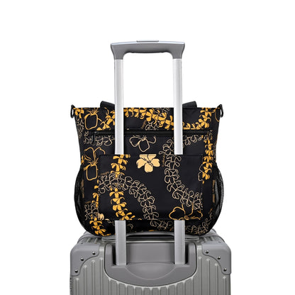 Mini Holoholo Bag (Haʻaheo Black & Orange)