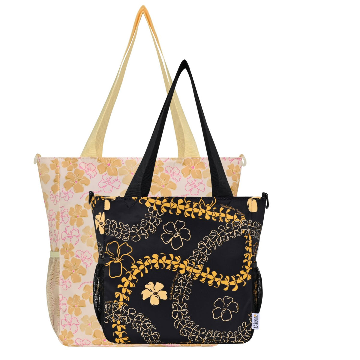 Mini Holoholo Bag (Haʻaheo Black & Orange)