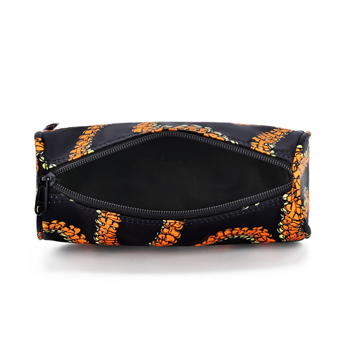 Mini Zipper Pouch (Kula Black & Orange)