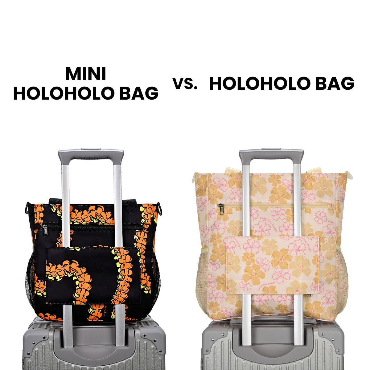 Mini Holoholo Bag (Kula Black & Orange)
