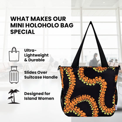 Mini Holoholo Bag (Kula Black & Orange)
