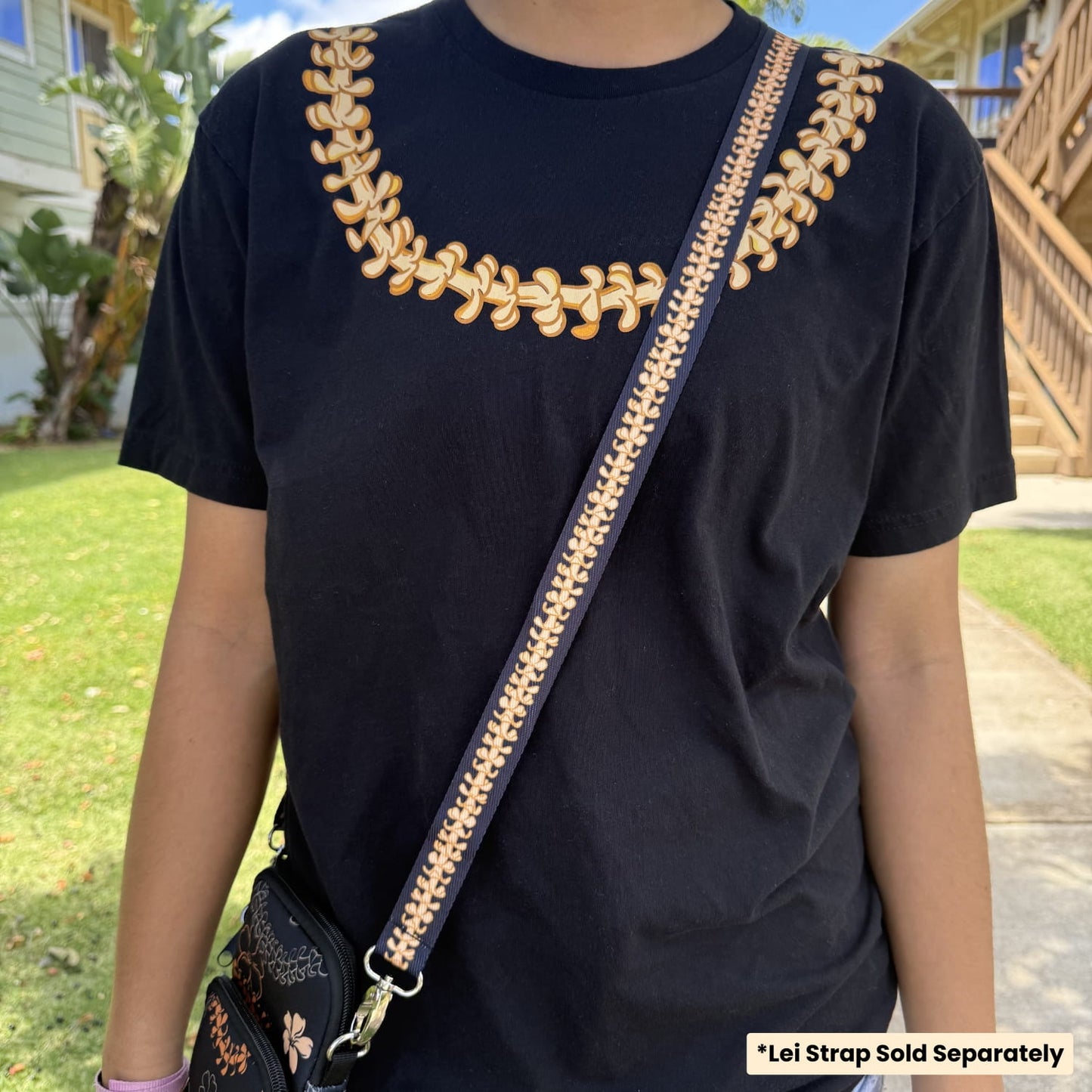 Cell Phone Crossbody (Ha'aheo Black & Orange)