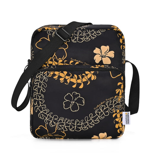Crossbody Purse (Ha'aheo Black & Orange)