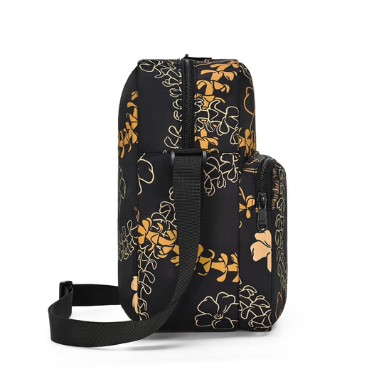Crossbody Purse (Ha'aheo Black & Orange)