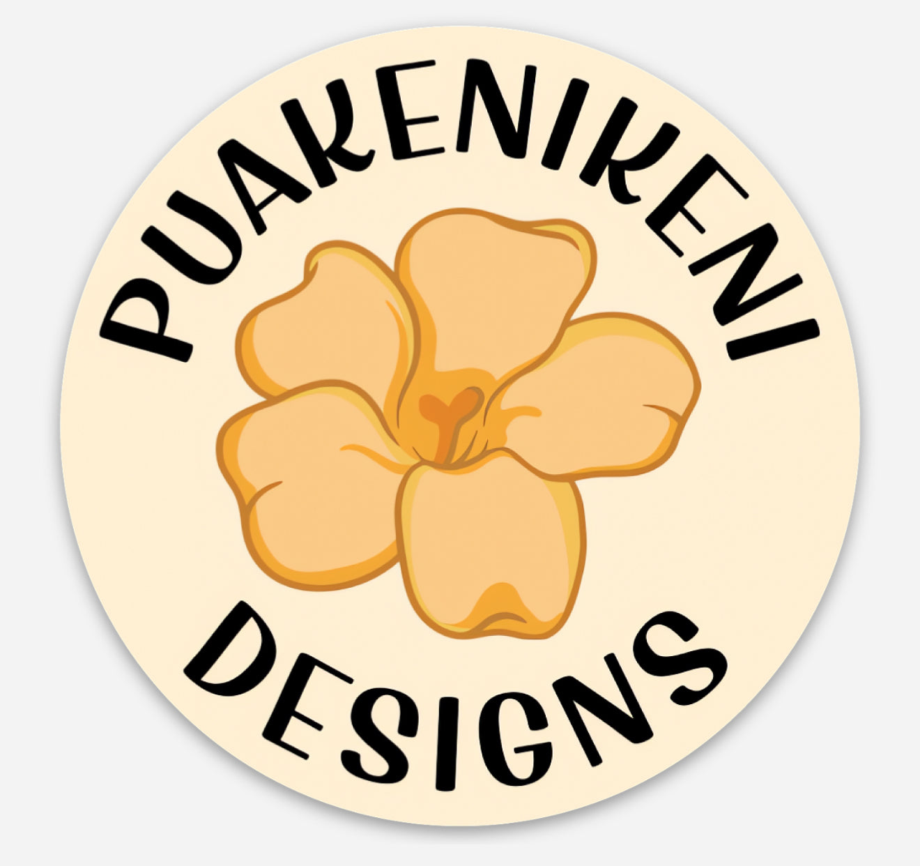 Puakenikeni Designs Sticker 2.0