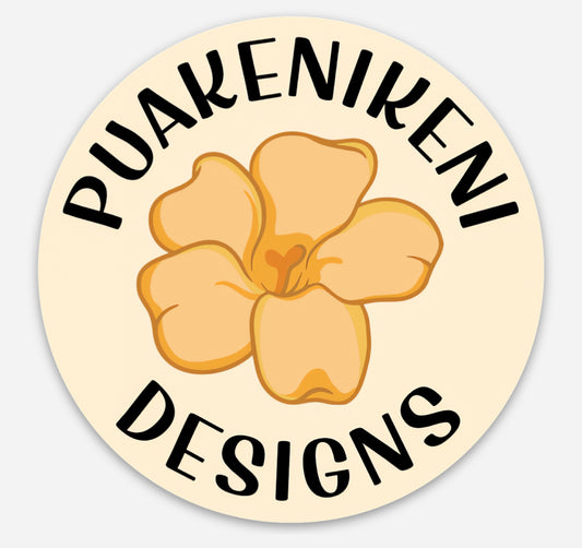 Puakenikeni Designs Sticker 2.0