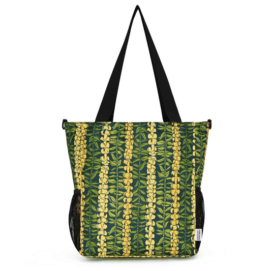 Holoholo Bag with Crossbody Strap (Lei Puakenikeni + Lāʻī)