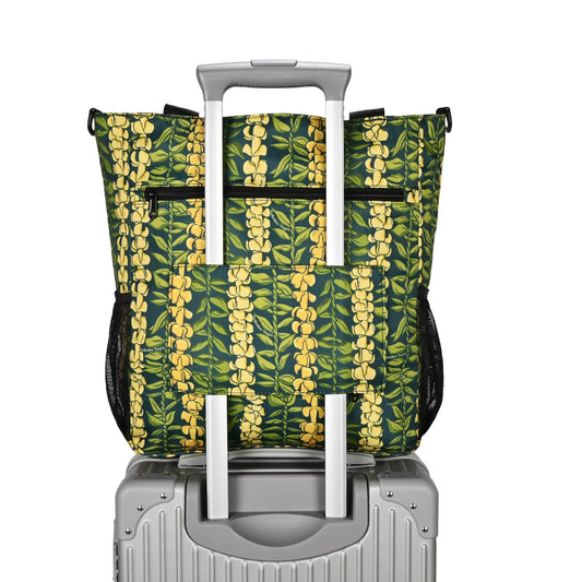 Holoholo Bag with Crossbody Strap (Lei Puakenikeni + Lāʻī)