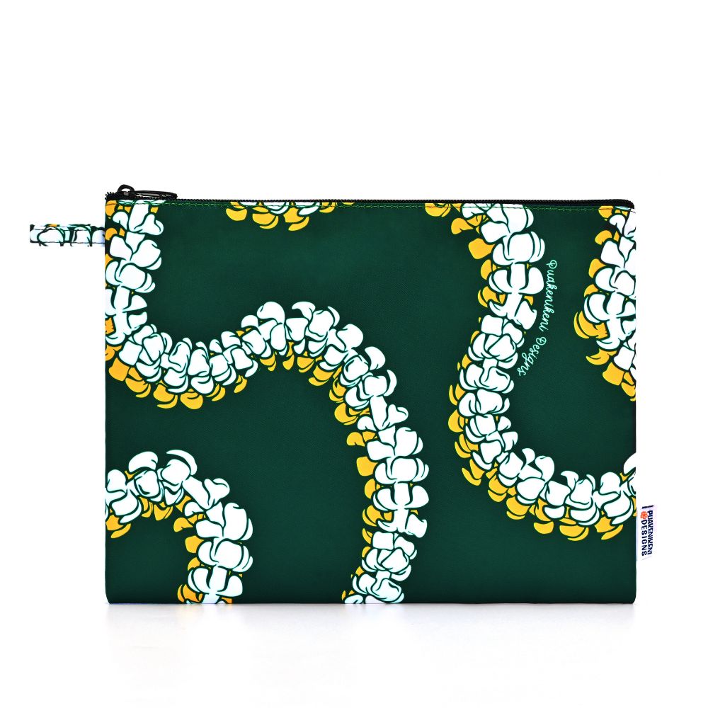 Holoholo Pouch (Kula Green & White)