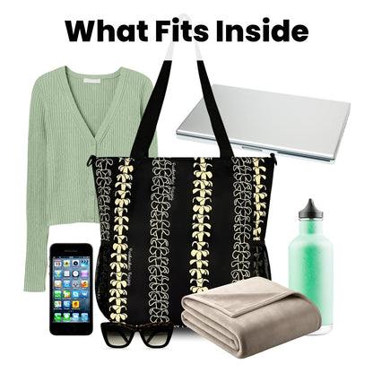 Holoholo Bag with Crossbody Strap (Beige Lei)