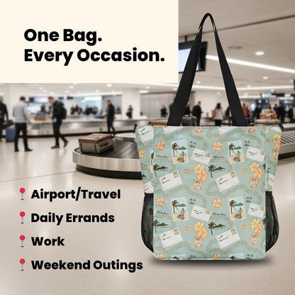 Holoholo Bag with Crossbody Strap (Makuahine Postcard)