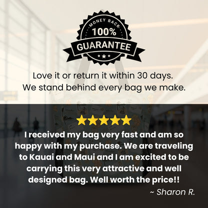 Holoholo Bag with Crossbody Strap (Makuahine Postcard)