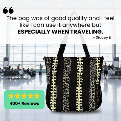 Holoholo Bag with Crossbody Strap (Beige Lei)