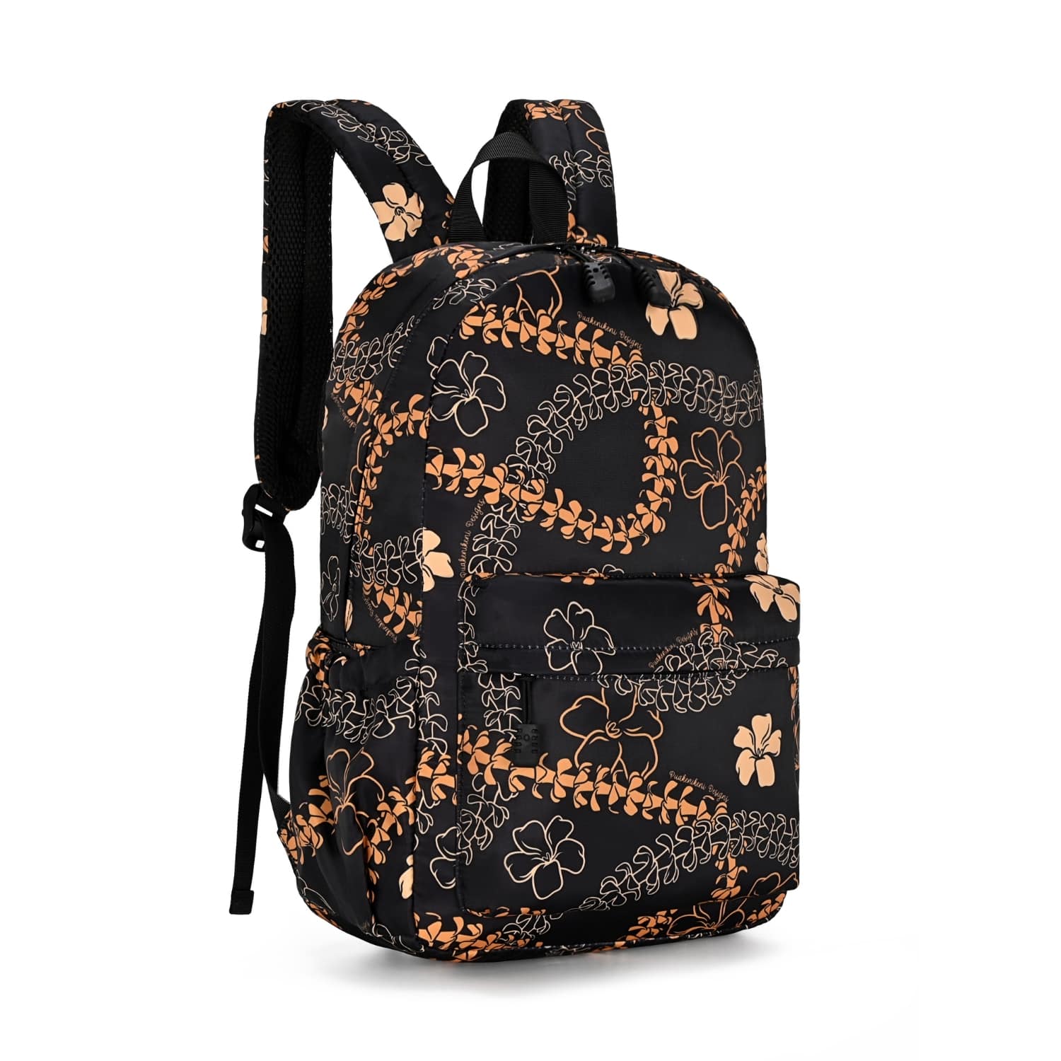 Puakenikeni Backpack - Kaulua Black – Puakenikeni Designs