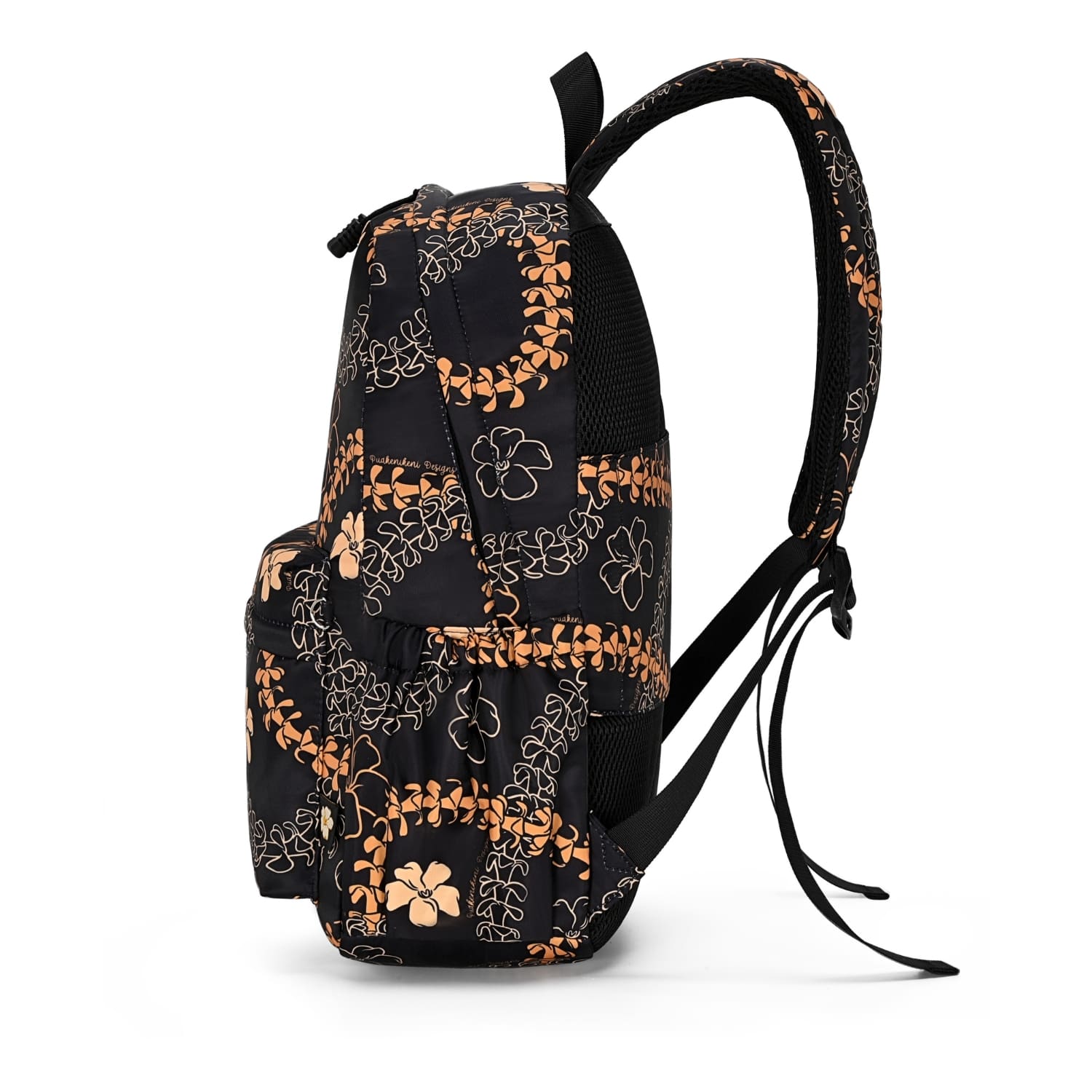 Puakenikeni Backpack - Kaulua Black – Puakenikeni Designs