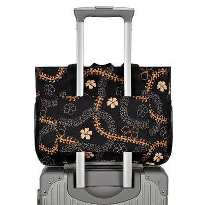 Kinohi Tote (Haʻaheo Black & Orange)