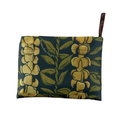 Large Foldable Shopping Bag (Lei Puakenikeni + Lā'ī)
