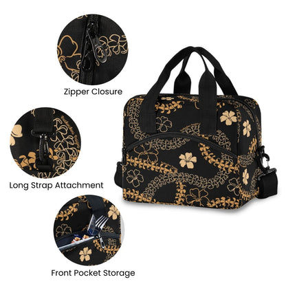 Lunch Tote (Ha'aheo Black & Orange)