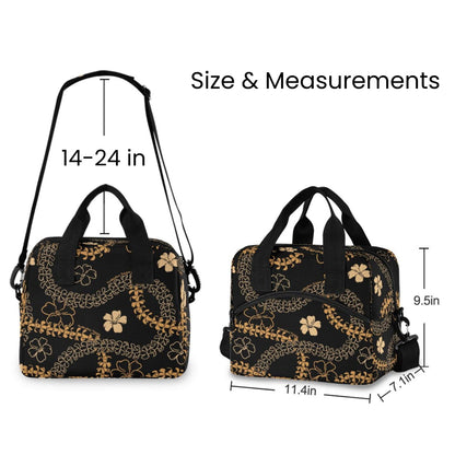Lunch Tote (Ha'aheo Black & Orange)