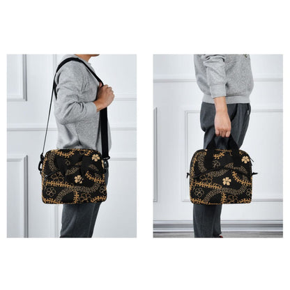 Lunch Tote (Ha'aheo Black & Orange)