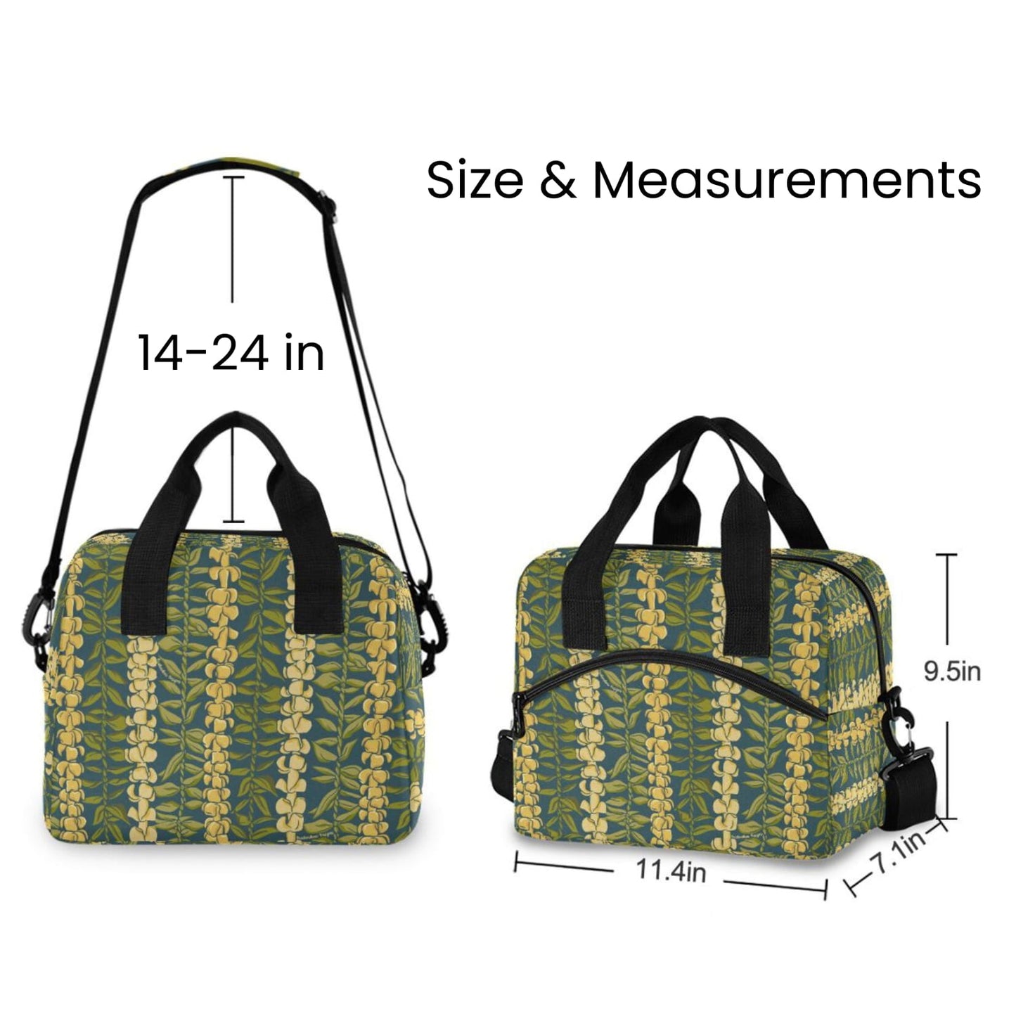 Lunch Tote (Lei Puakenikeni + Lā'ī)