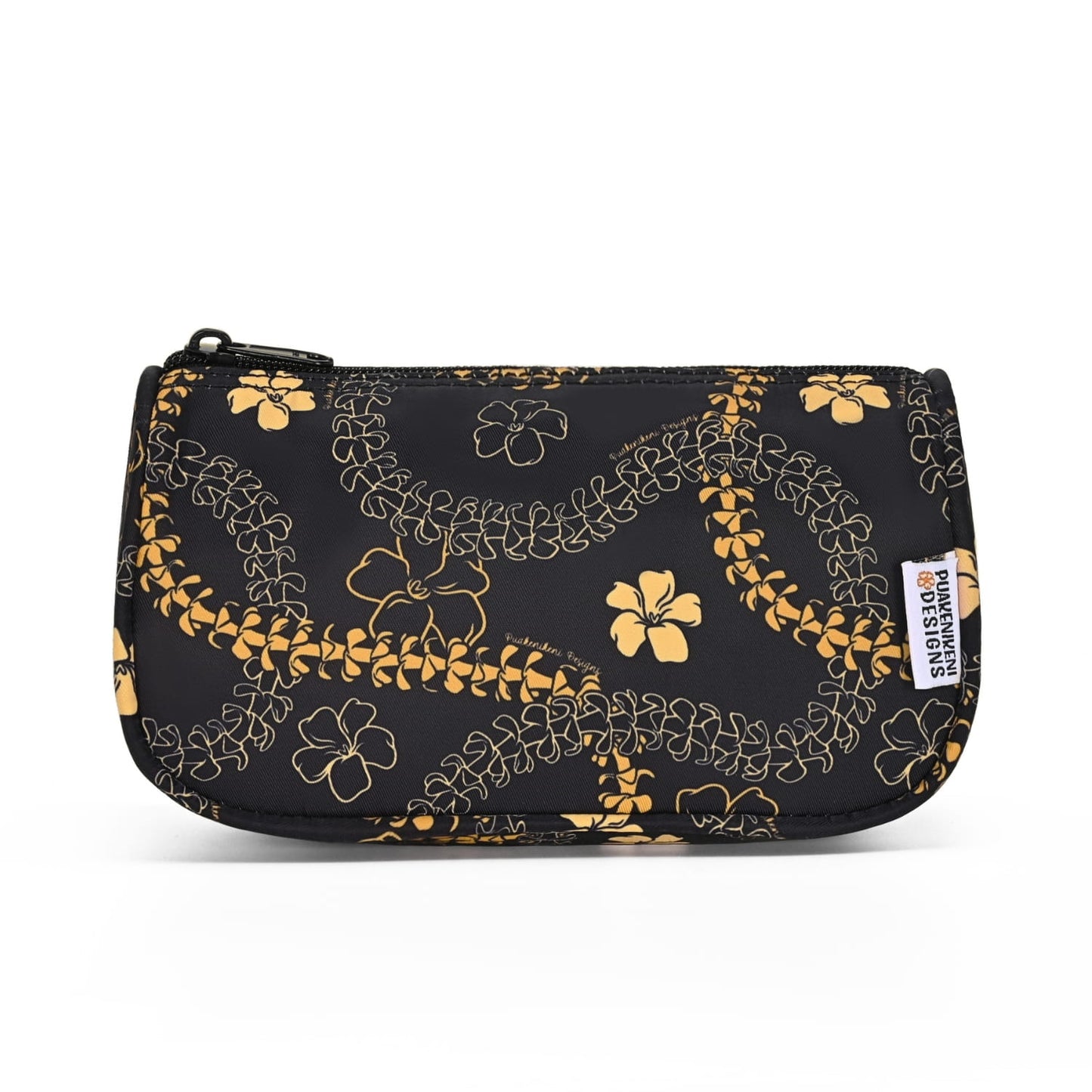 Mini Zipper Pouch (Ha'aheo Black & Orange)