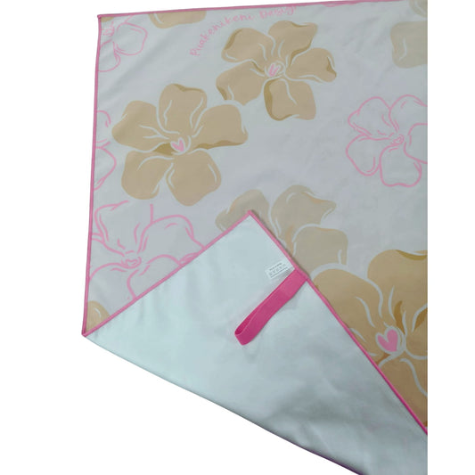 Microfiber Beach Towel (Pu'uwai Creamy Latte)