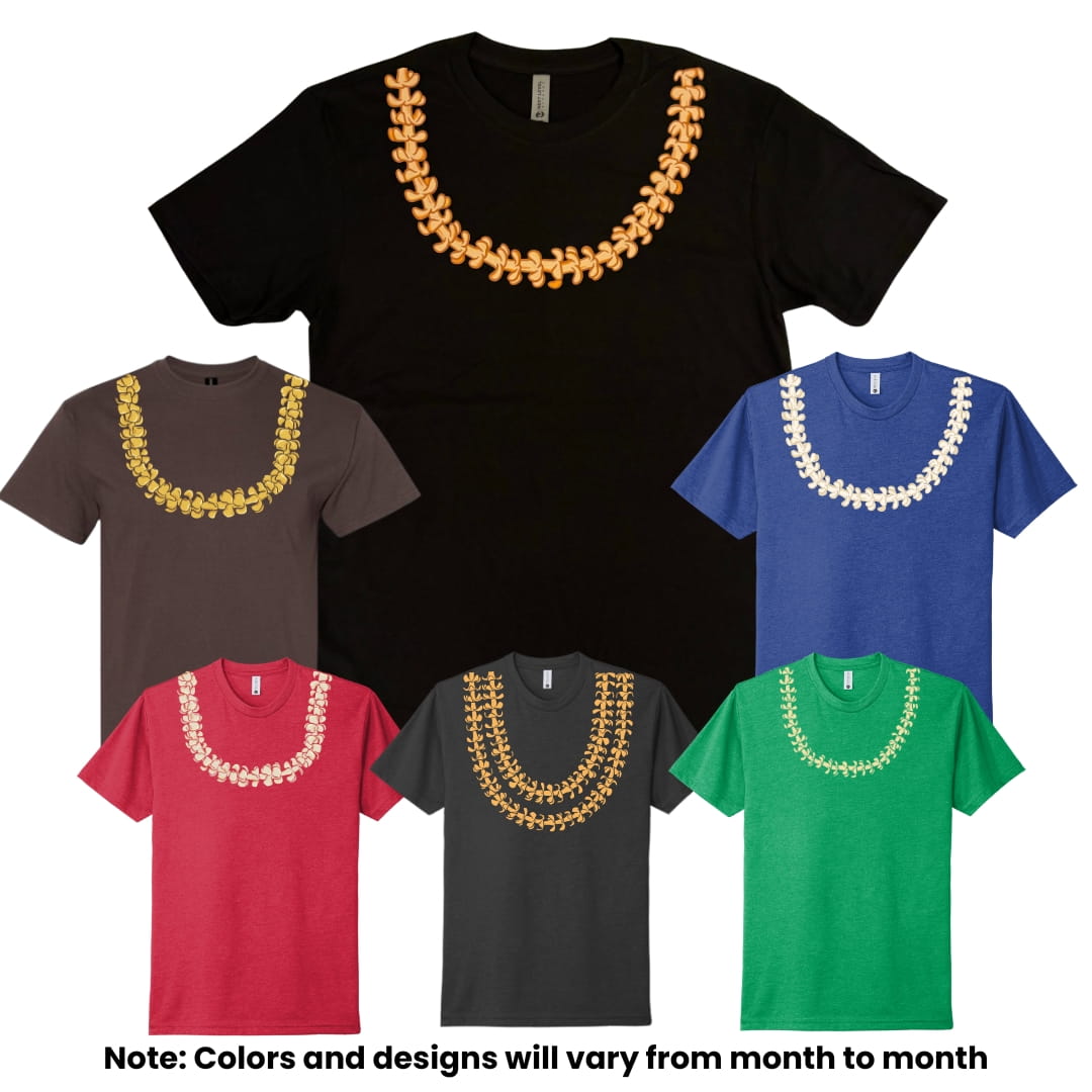Puakenikeni Lei T-Shirt Club