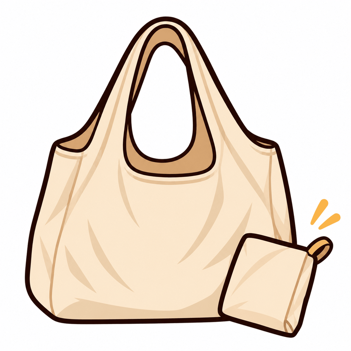 Free Foldable Shopping Bag (Designs Vary)