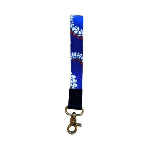Wristlet Key Fob (Kula Blue & Red)