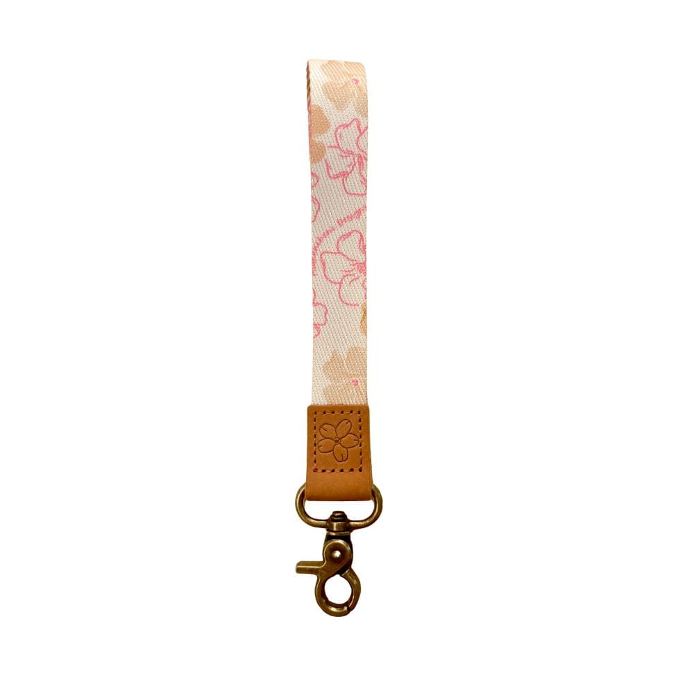 Wristlet Key Fob (Pu'uwai Creamy Latte)